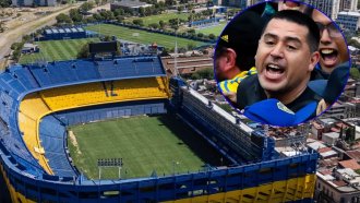 Riquelme: "La Bombonera está cada vez mejor, los hinchas la ven más linda" 