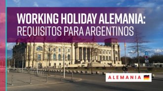 Alemania y Argentina firmaron acuerdo de Working Holiday ideal para jóvenes
