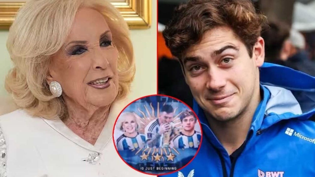 Franco Colapinto protagonizó un divertido cruce con Mirtha Legrand