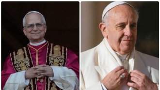 El flamante papa León XIV fue nombrado cardenal por Francisco en 2023