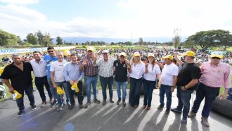 Jaldo participó de los festejos del "Día del Trabajador de la Construcción"
