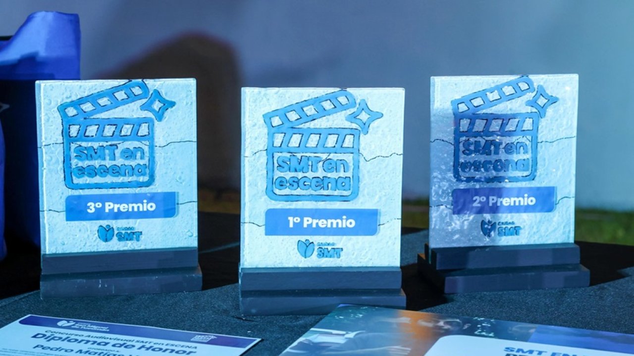 Premiaron a los ganadores del concurso “SMT en Escena”