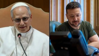 Zelenski habló con el Papa y le pidió que visite Ucrania