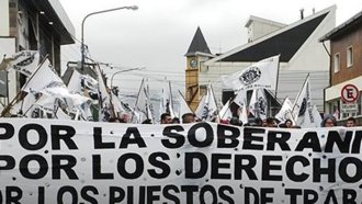 La CGT anunció un paro total en Tierra del Fuego 