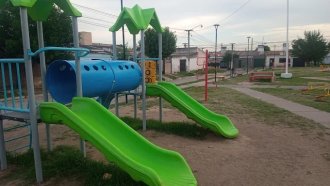Pudo ser una tragedia: un niño se electrocutó en una plaza