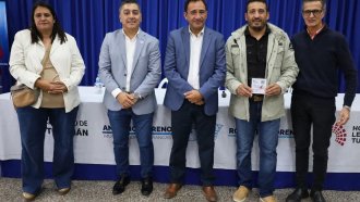 Moreno encabezó la entrega de Pase de Transporte por discapacidad
