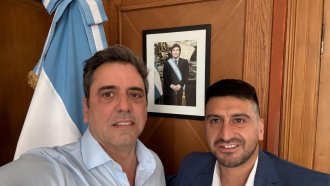 Catalán y Salazar se reunieron este lunes
