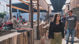 ¡Todo casi listo! Este sábado abre el nuevo paseo gastronómico