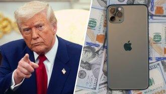 Trump amenaza con subir aranceles a Apple si no fabrica en EE.UU.