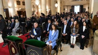 Osvaldo Jaldo participó del Tedeum por el 25 de Mayo 