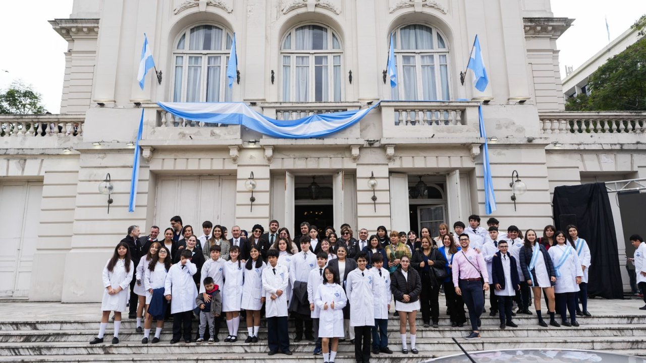El vicegobernador participó del acto por los 150 años institucionales