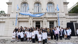 El vicegobernador participó del acto por los 150 años institucionales