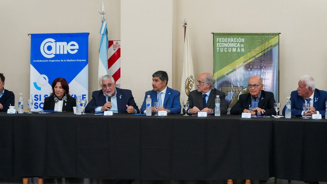 Tucumán fue sede del primer encuentro federal de CAME fuera de Buenos Aires