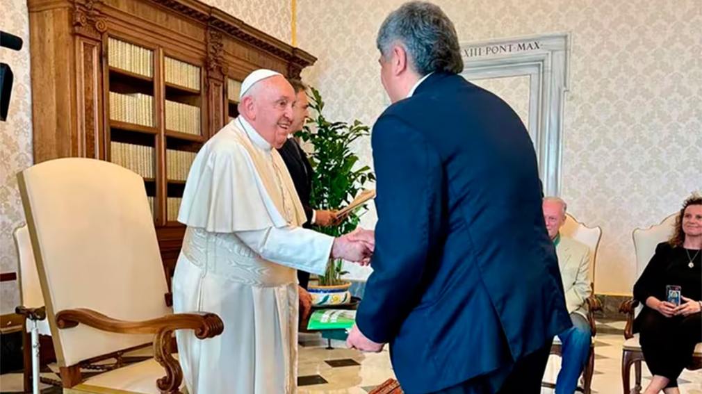 El papa Francisco recibió a la CGT