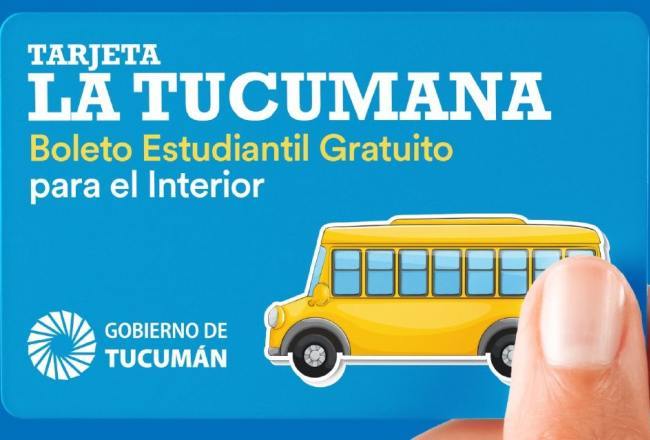 El Boleto Estudiantil Gratuito para el Interior contará con un nuevo sistema informático