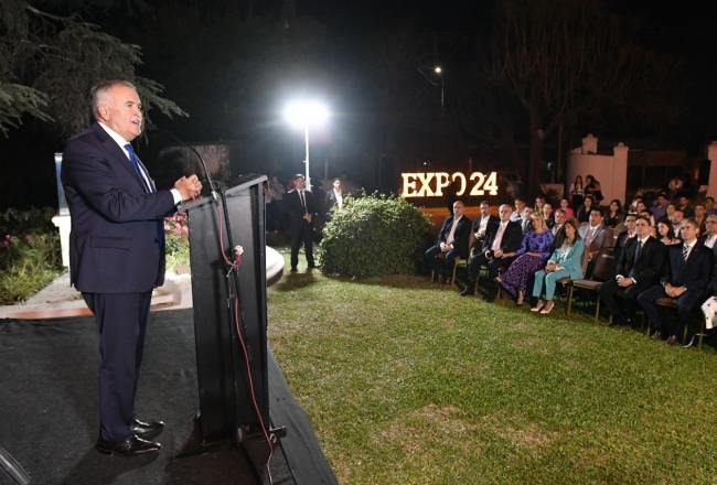 Osvaldo Jaldo en la apertura de la Expo 2024: “Argentina necesita unidad”