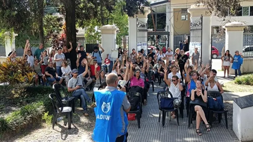 El jueves habrá un nuevo paro de docentes universitarios