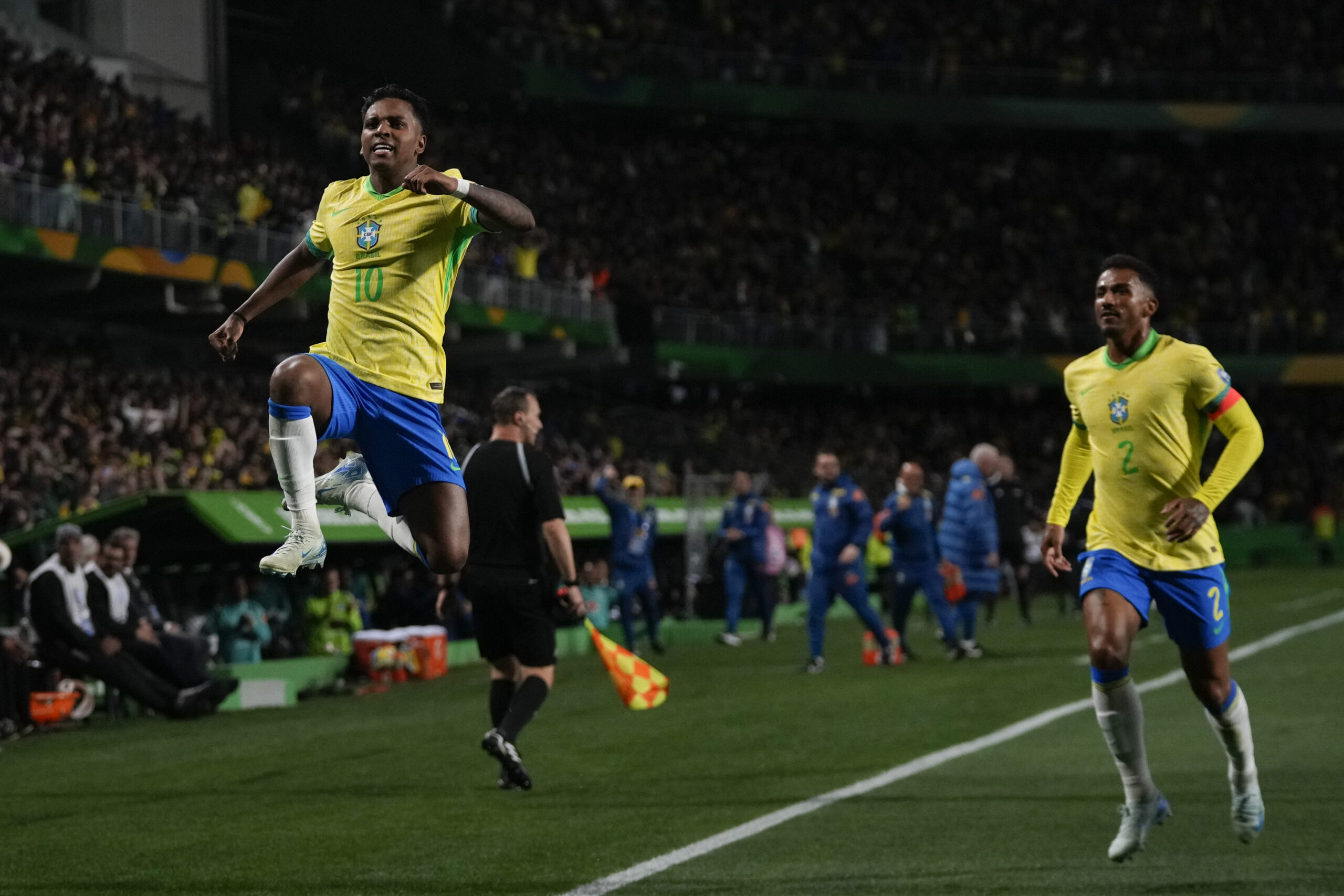 Brasil venció 1-0 a Ecuador en el estreno de Sebastián Beccacece en el banco de suplentes