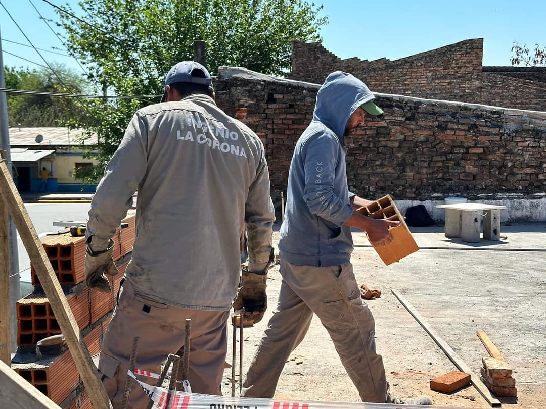 Graneros: Avanzan las obras de construcción para la Oficina del Ministerio Pupilar y de la Defensa