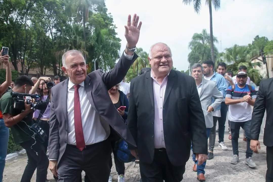 Monte Bello: Federico Masso participó en el encuentro peronista acompañando al gobernador Osvaldo Jaldo