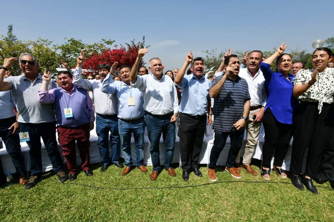 En Monte Bello, el Congreso Provincial del PJ, aprobó por mayoría absoluta el apoyo a la gestión de Jaldo