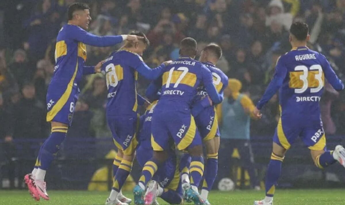 Boca venció 2 a 1 a Rosario Central en La Bombonera