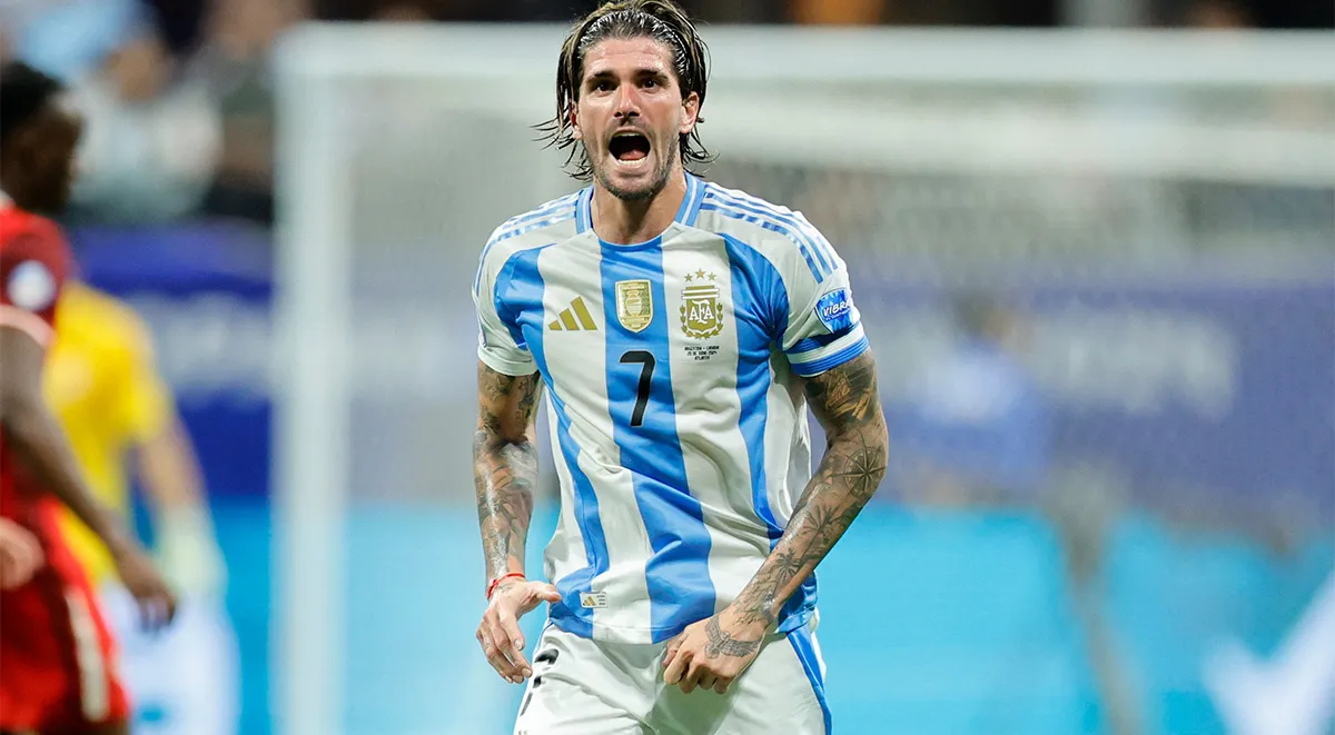 Rodrigo de Paul habló sobre la posibilidad de ser capitán de la Selección Argentina ante Colombia