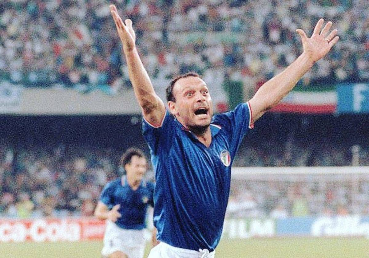 Murió Toto Schillaci, el histórico goleador del Mundial de Italia 1990