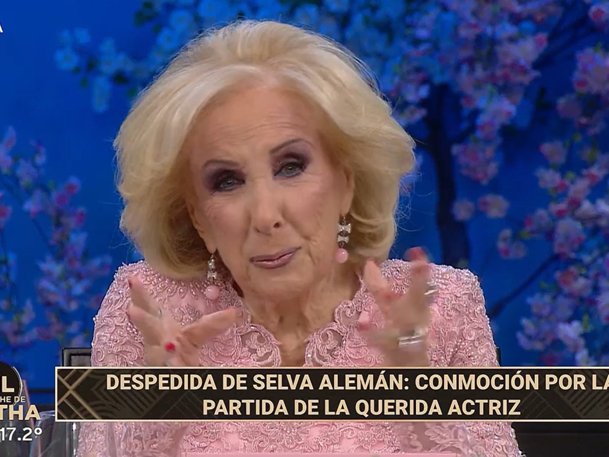 El dolor de Mirtha Legrand porque había invitado a Selva Alemán a su mesa: “Ella tendría que haber estado hoy”