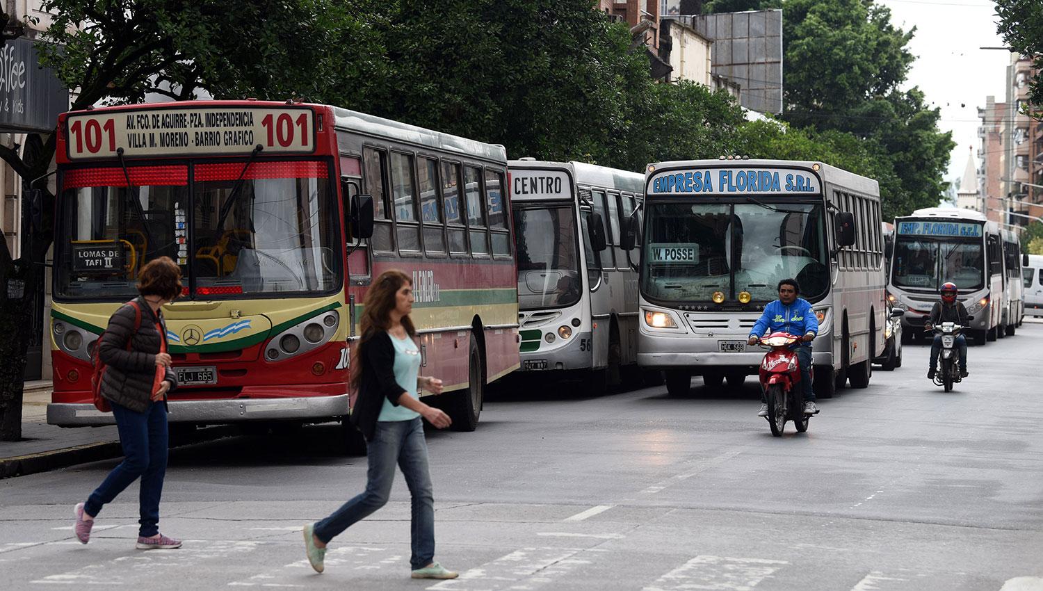 UTA convocó este miércoles a un paro de colectivos en Tucumán