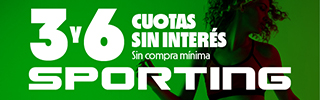 Cuotas sin interes - Sporting