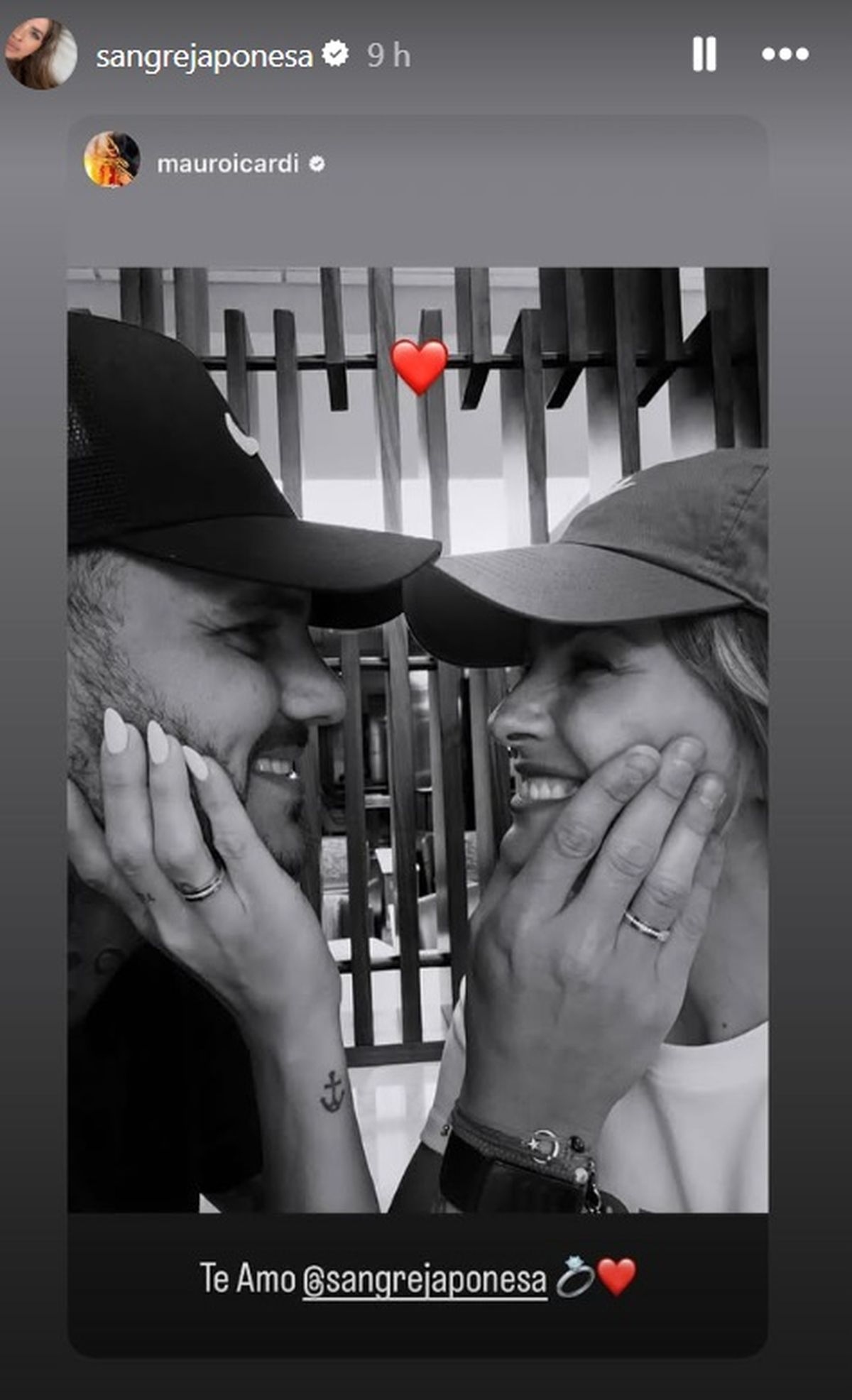 mauro icardi foto compromiso chi