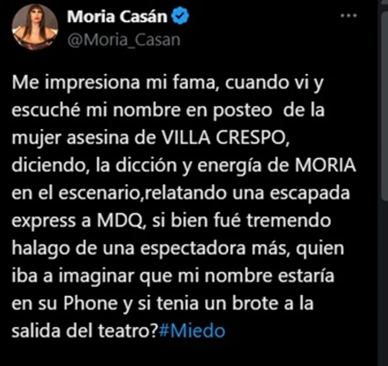 moria casan post
