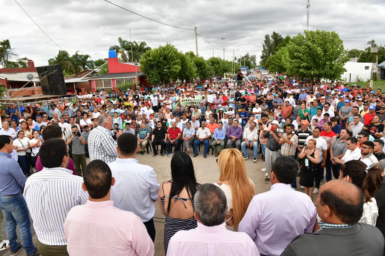 Jaldo lanzó repavimentación argentina tucuman