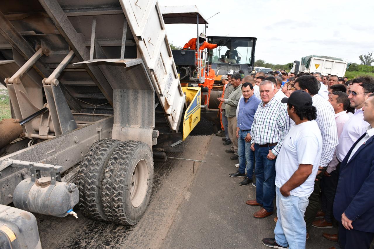 Jaldo lanzó repavimentación tuc