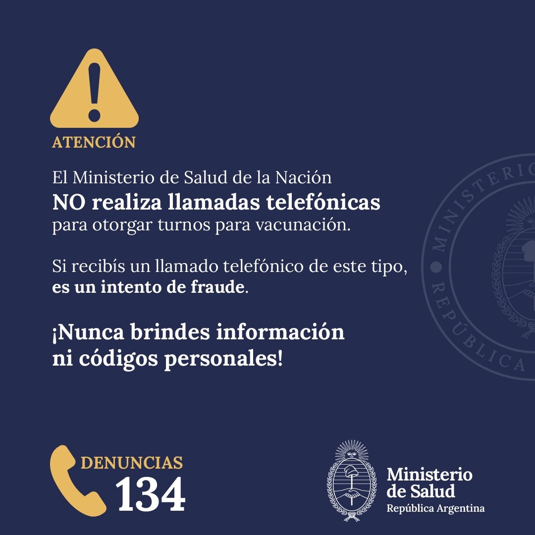 comunicado ministerio