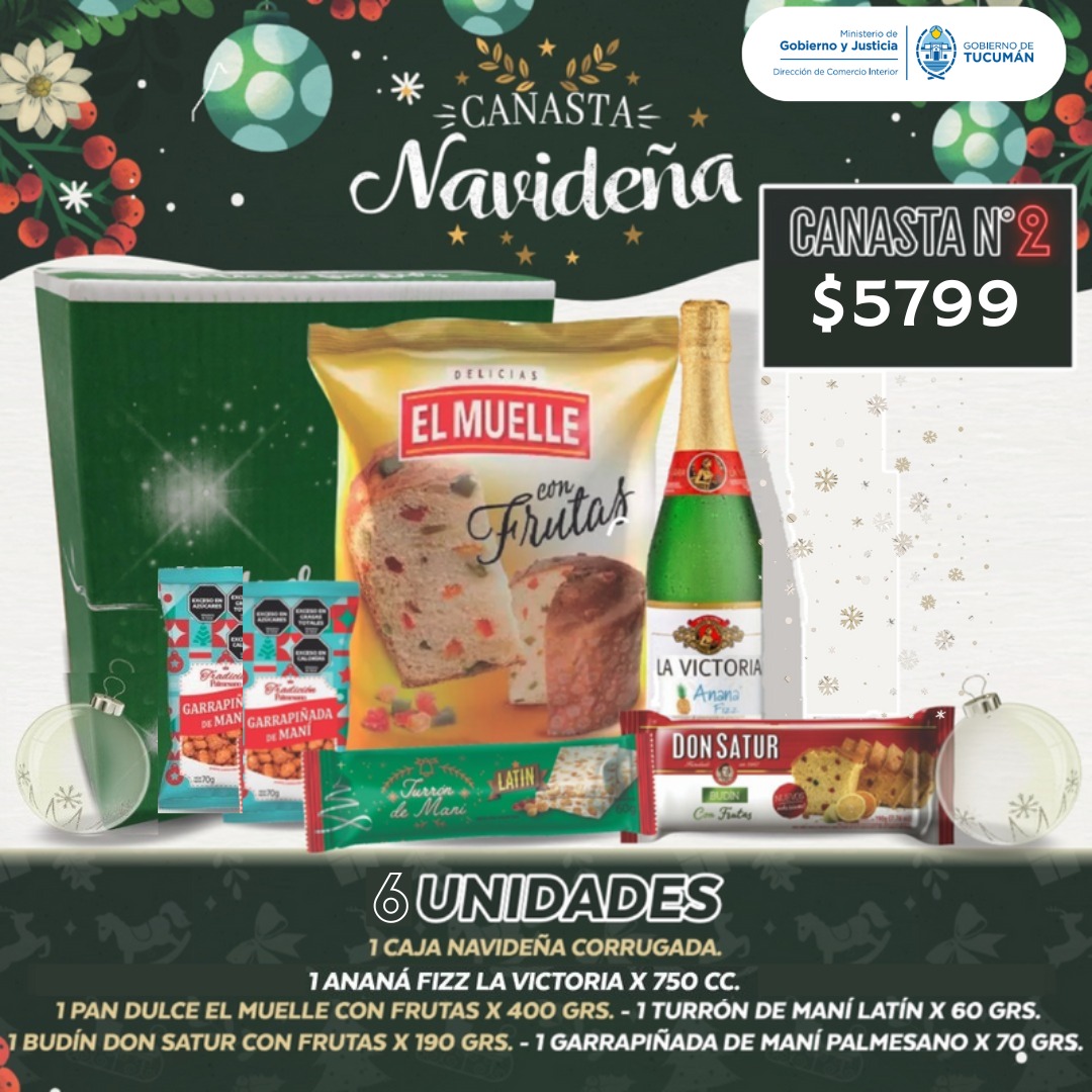 jaldo canasta navidad