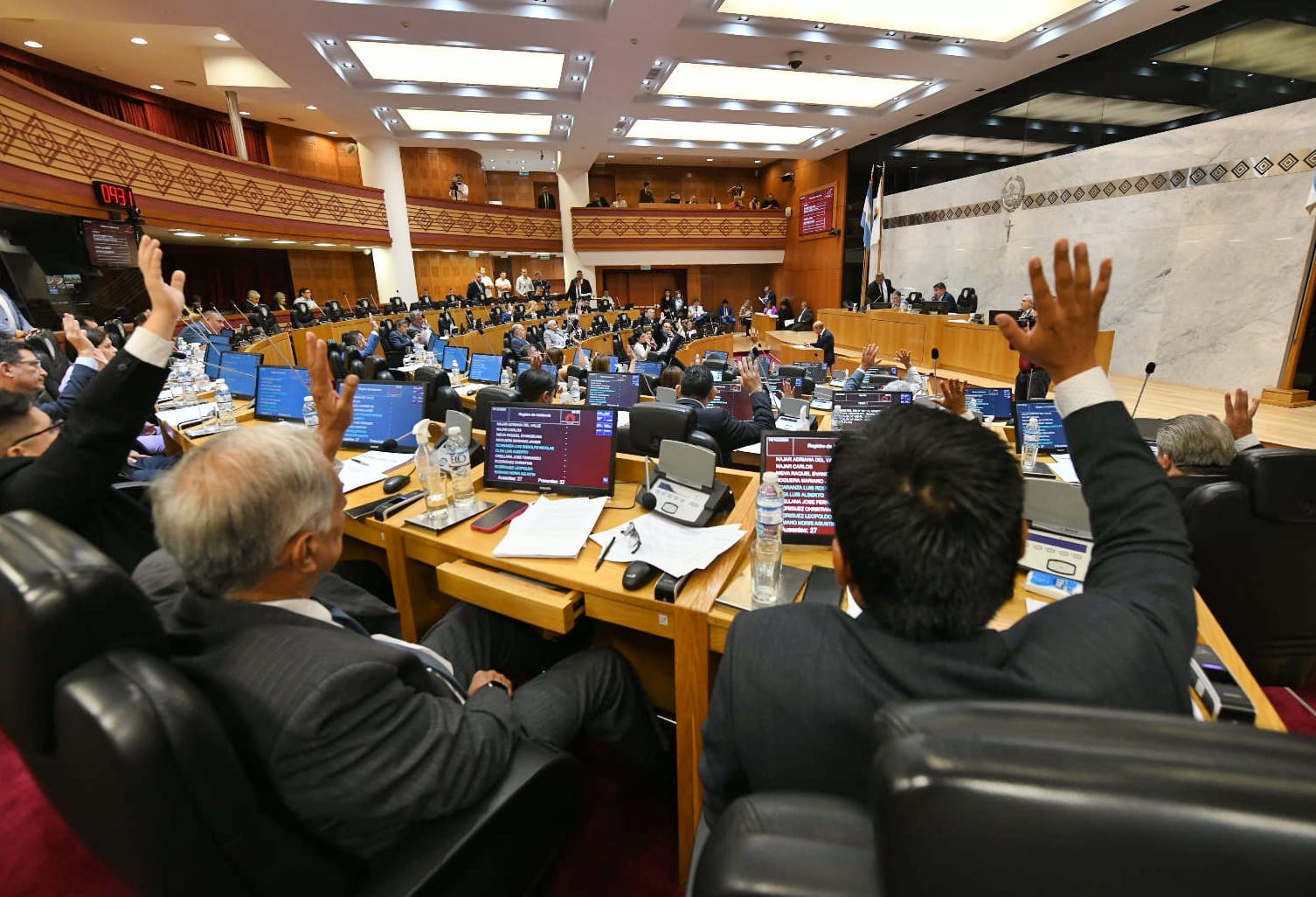 legislatura ultima sesion tuc