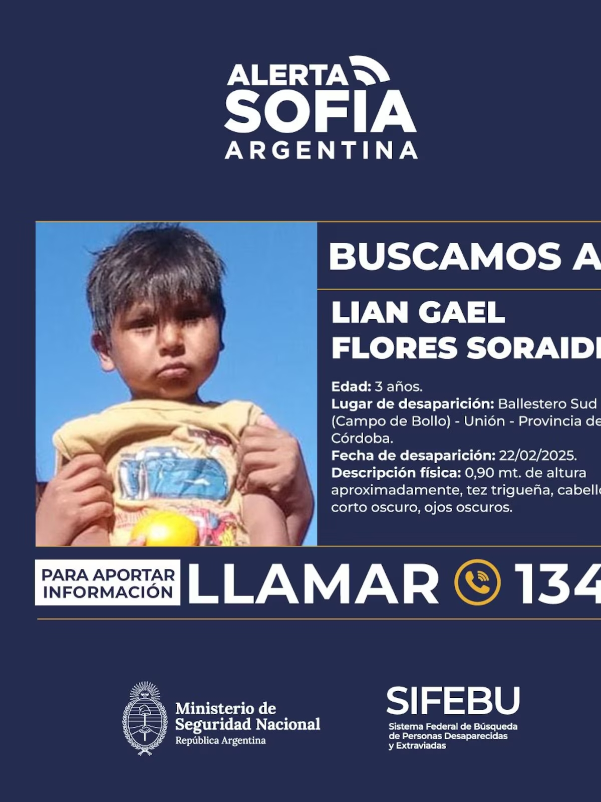 lian alerta sofia