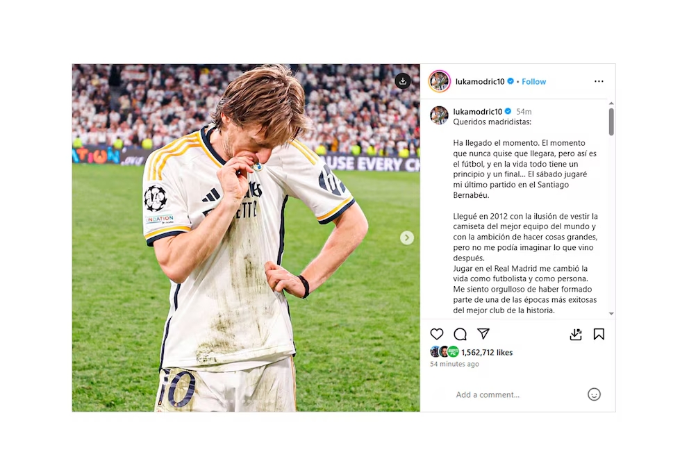 luka modric real madrid